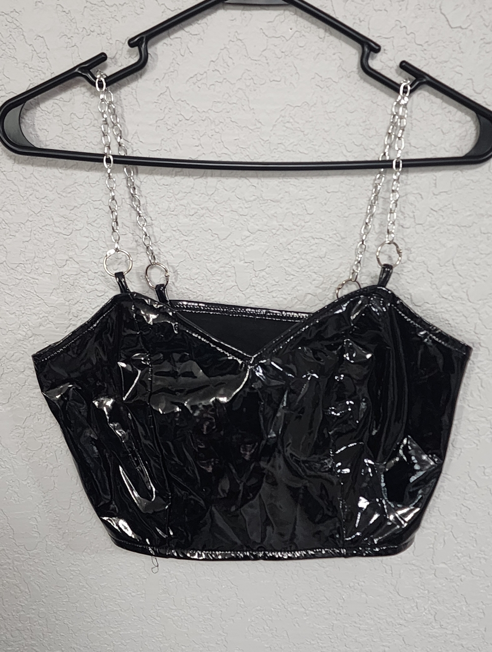 Black Cropped Top